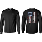 HL110<br>Long Sleeve Flag Tee